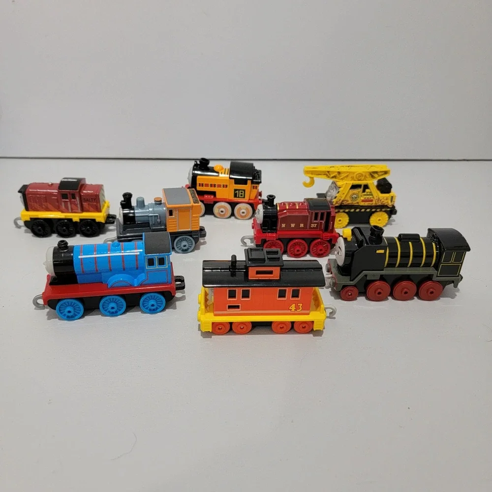 Thomas & Friends TrackMaster Push Along Diecast Metal Train Engine Lot 8pc